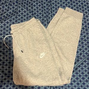 medium grey Nike joggers